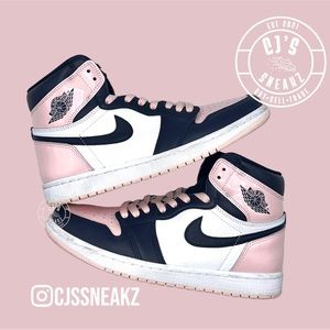 Women’s Authentic Air Jordan Retro 1 High OG ‘Bubble Gum! Size 9